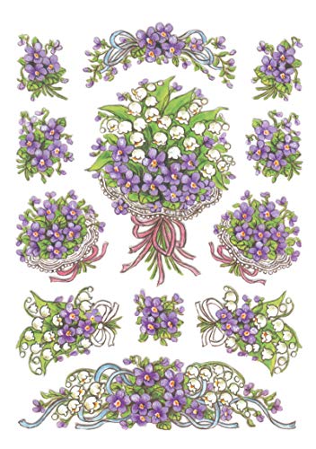 HERMA Sticker DECOR "Blumenstr„uáe Veilchen" HERMA Sticker DECOR "Blumenstr„uáe Veilchen" von HERMA