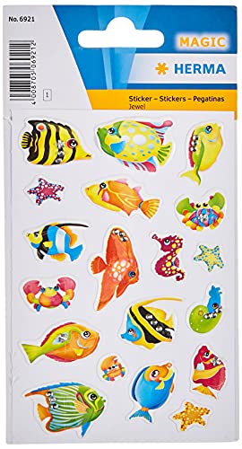 HERMA Sticker MAGIC "Fische", Jewel HERMA Sticker MAGIC "Fische", Jewel von HERMA
