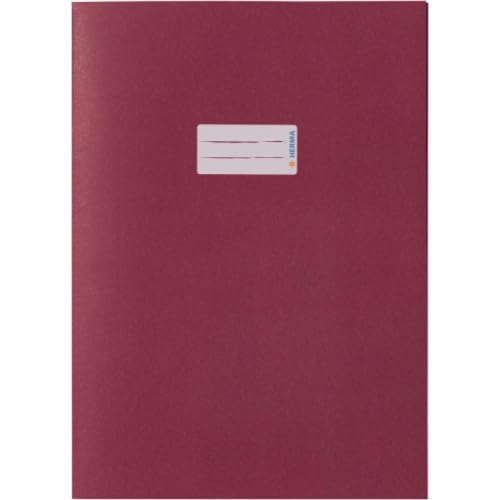 Heftschoner 21 x 29,7 cm, Recyclingpapier, 120 g/m², Weinrot, 10 Stück Heftschoner 21 x 29,7 cm, Recyclingpapier, 120 g/m², Weinrot, 10 Stück von HERMA