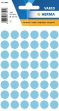 Herma Vielzwecketiketten blau 12 mm rund Papier matt 240 St. Herma Vielzwecketiketten blau 12 mm rund Papier matt 240 St. von HERMA