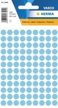 Herma Vielzwecketiketten blau 8 mm rund Papier matt 540 St. Herma Vielzwecketiketten blau 8 mm rund Papier matt 540 St. von HERMA