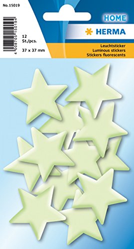 Leuchtsticker Sterne Mini Kunststoff 12 St 1Pack Leuchtsticker Sterne Mini Kunststoff 12 St 1Pack von HERMA