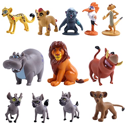HERMJ König der Löwen Figuren Set,Lion King Set,12 Stück Mini Figuren,Cake Topper Löwen,The Lion Kuchen für Kinder Geburtstagsdeko, Bunt, 4-6cm HERMJ König der Löwen Figuren Set,Lion King Set,12 Stück Mini Figuren,Cake Topper Löwen,The Lion Kuchen für Kinder Geburtstagsdeko, Bunt, 4-6cm von HERMJ