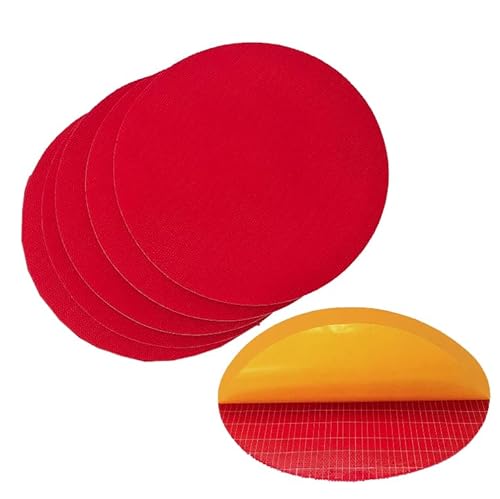 HERO Klett Haftscheibe 10 Stück Klettbelag für Tellerschleifer selbstklebend Klettscheibe 125mm Haftgewebe Klettauflage Schleifer Schleifen Schleifteller Rot industriell für industrielle Anwendungen HERO Klett Haftscheibe 10 Stück Klettbelag für Tellerschleifer selbstklebend Klettscheibe 125mm Haftgewebe Klettauflage Schleifer Schleifen Schleifteller Rot industriell für industrielle Anwendungen von HERO PROFIWERKZEUG