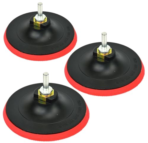 HERO Stützteller Polierpad 3 Stück Klett-Schleifteller 125mm Polierteller Klettverschluss M14-Bohradapter Schleifen Polieren Pad Polierfell, Schleifpapier, Schleiffaser Bohrmaschine Winkelschleifer HERO Stützteller Polierpad 3 Stück Klett-Schleifteller 125mm Polierteller Klettverschluss M14-Bohradapter Schleifen Polieren Pad Polierfell, Schleifpapier, Schleiffaser Bohrmaschine Winkelschleifer von HERO PROFIWERKZEUG