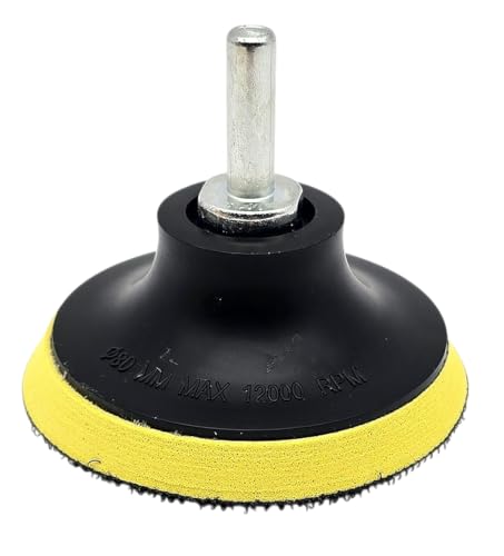 HERO Stützteller Polierpad Klett-Schleifteller mit M14-Bohradapter Aufnahmeteller 80mm Polierteller Klettverschluss Schleifen Schleifpads Polierfell Schleifpapier Bohrmaschine Winkelschleifer HERO Stützteller Polierpad Klett-Schleifteller mit M14-Bohradapter Aufnahmeteller 80mm Polierteller Klettverschluss Schleifen Schleifpads Polierfell Schleifpapier Bohrmaschine Winkelschleifer von HERO PROFIWERKZEUG
