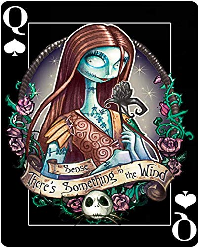 Diamond Painting Halloween 5D Diamond Art Paint with Diamonds Witch Cross Stitch Kits Q Card Diamond Painting Accessories Gem Painting Kit Diamond Painting for Adults Decor11.8×15.7Inch von HEROES CREATOR