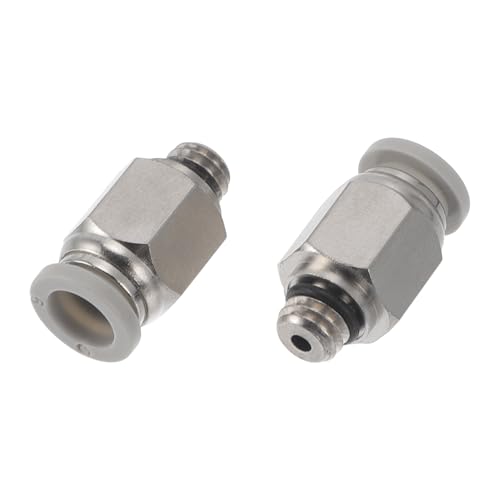 HEROFFIX Push To Connect Luftanschlüsse 15/64" Innengewinde Luftleitung Schnellverbinder Kunststoff Metall M6 2 Stück Weiß Silberton HEROFFIX Push To Connect Luftanschlüsse 15/64" Innengewinde Luftleitung Schnellverbinder Kunststoff Metall M6 2 Stück Weiß Silberton von HEROFFIX