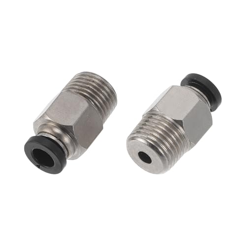 HEROFFIX Push To Connect Luftanschlüsse 5/32" Innengewinde Luftleitung Schnellverbinder Kunststoff Metall 1/8"BSPT 2 Stück Schwarz Silberton HEROFFIX Push To Connect Luftanschlüsse 5/32" Innengewinde Luftleitung Schnellverbinder Kunststoff Metall 1/8"BSPT 2 Stück Schwarz Silberton von HEROFFIX