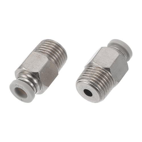 HEROFFIX Push To Connect Luftanschlüsse 5/32" Innengewinde Luftleitung Schnellverbinder Kunststoff Metall 1/8"BSPT 2 Stück Weiß Silberton HEROFFIX Push To Connect Luftanschlüsse 5/32" Innengewinde Luftleitung Schnellverbinder Kunststoff Metall 1/8"BSPT 2 Stück Weiß Silberton von HEROFFIX