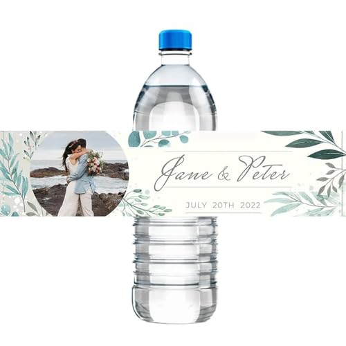 30 Stück Personalisierbare Foto-Etiketten For Wasserflaschen Zur Hochzeit, Individuelle Foto-Namensaufkleber, Wasserfeste Etiketten, Hochzeits-Party-Dekoration, Individuelle Namenstext-Aufkleber 30 Stück Personalisierbare Foto-Etiketten For Wasserflaschen Zur Hochzeit, Individuelle Foto-Namensaufkleber, Wasserfeste Etiketten, Hochzeits-Party-Dekoration, Individuelle Namenstext-Aufkleber von HERSTL