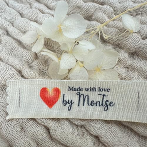 50–100 Stück Personalisierte Nähetiketten, Handgefertigt Mit Liebe For Aufnähen Von Kleidungsetiketten, Flache Oder Gefaltete Etiketten, Gestrickte Accessoires, Individuell Gewebte Etiketten(100pcs) 50–100 Stück Personalisierte Nähetiketten, Handgefertigt Mit Liebe For Aufnähen Von Kleidungsetiketten, Flache Oder Gefaltete Etiketten, Gestrickte Accessoires, Individuell Gewebte Etiketten(100pcs) von HERSTL