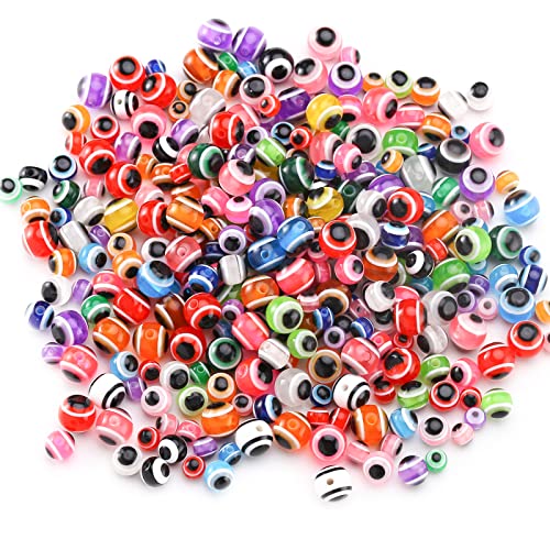 HERZWILD 300pcs Evil Eye Perlen zum Auffädeln Augen perlen bunt DIY-Schmuck für Armbänder Halskette Schmuck herstellen HERZWILD 300pcs Evil Eye Perlen zum Auffädeln Augen perlen bunt DIY-Schmuck für Armbänder Halskette Schmuck herstellen von HERZWILD