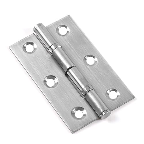 HESHUWEN Scharniere 1 Paar/2 Stück Fensterzubehör Türscharniere 270 Grad Stummkreuzscharnier Edelstahl Möbelbeschläge Zubehör Scharniere Klappbar(2 inch) von HESHUWEN
