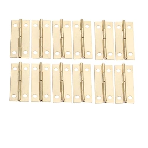 HESHUWEN Scharniere 12 Stücke 42 * 17mm Gold Türscharniere Schmuck Holzkisten Gepäck Dekorative Scharnier Möbelbeschläge Scharniere Klappbar HESHUWEN Scharniere 12 Stücke 42 * 17mm Gold Türscharniere Schmuck Holzkisten Gepäck Dekorative Scharnier Möbelbeschläge Scharniere Klappbar von HESHUWEN
