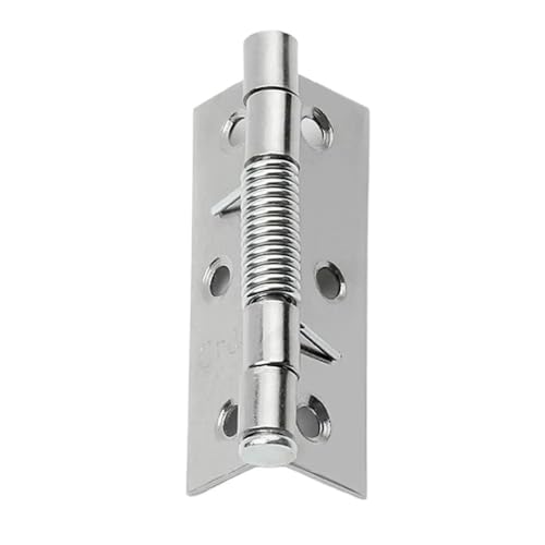 HESHUWEN Scharniere 1Pc Tür Scharniere Rebound Schrank Schrank Tür Scharniere for Klapp Fenster Mit Frühling Möbel Hardware Scharniere Klappbar(4 Inch) von HESHUWEN