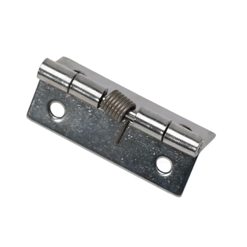 HESHUWEN Scharniere 2 stücke Frühling Tür Scharniere Edelstahl Scharniere for Schränke Tür Näher Rebound Scharnier Möbel Hardware Scharniere Klappbar(2 Inch) von HESHUWEN