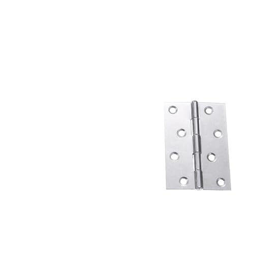 HESHUWEN Scharniere 5Pcs 1/1.5/2/2.5/3 Zoll Mini Tür Scharniere Edelstahl Schrank Türen Windows Holz Box DIY Scharniere Klappbar(25x25x0.6mm) von HESHUWEN