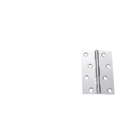 HESHUWEN Scharniere 5Pcs 1/1.5/2/2.5/3 Zoll Tür Scharniere Edelstahl Schrank Türen Windows Scharnier DIY Scharniere Klappbar(48x33x0.8mm) von HESHUWEN
