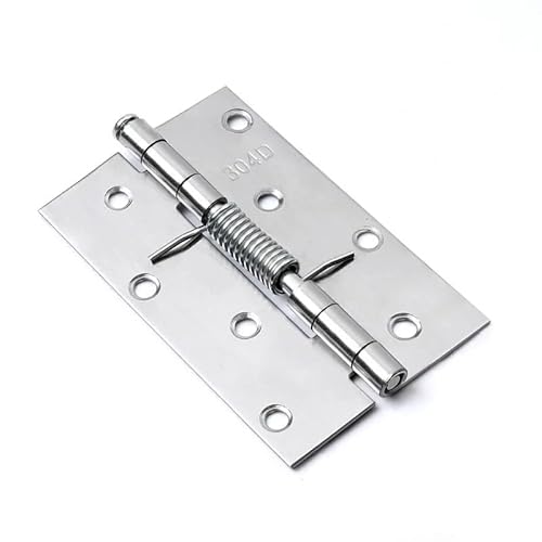 HESHUWEN Scharniere Türscharniere Rebound Schrank Schrank Fenster Schrank Schmuck Box Mit Frühling Möbel Reparatur Hardware Scharniere Klappbar(100mm-1pcs) von HESHUWEN
