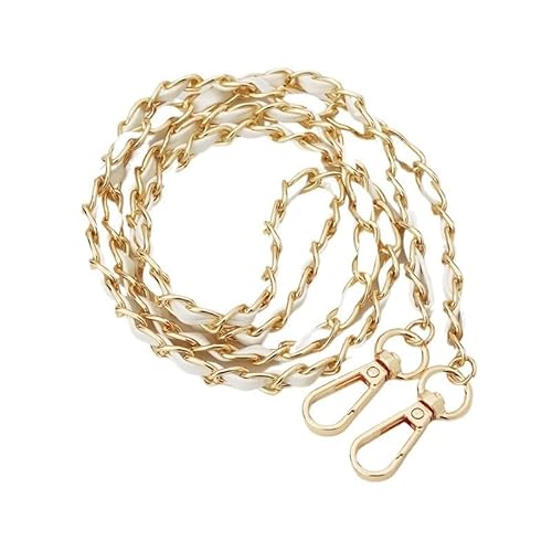 HESHUWEN Taschenkette 120 cm Geldbörsenkette, Riemen, DIY, Damen, Mädchen, Umhängetaschenketten, Ersatz, Leder, Umhängetasche, Kettenriemen, Taschenteil, Zubehör Kette FüR Tasche(C) von HESHUWEN