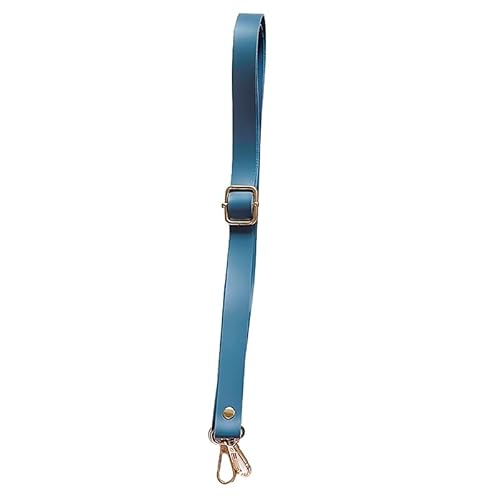 HESHUWEN Taschenkette 120 cm Langer Schultergurt aus PU-Leder, Taschengriffe, DIY-Ersatz-Geldbörsengriff for Handtaschengürtel, Gurttaschenzubehör Kette FüR Tasche(Sky Blue) von HESHUWEN