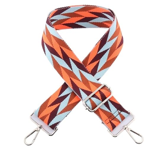 HESHUWEN Taschenkette Bunte Schultertaschengurte 135cm Taschenzubehör Damentaschen Ersatz-Schultergurt for Tasche Taschengurt for Crossbody Kette FüR Tasche(A1,Gold Metal) von HESHUWEN
