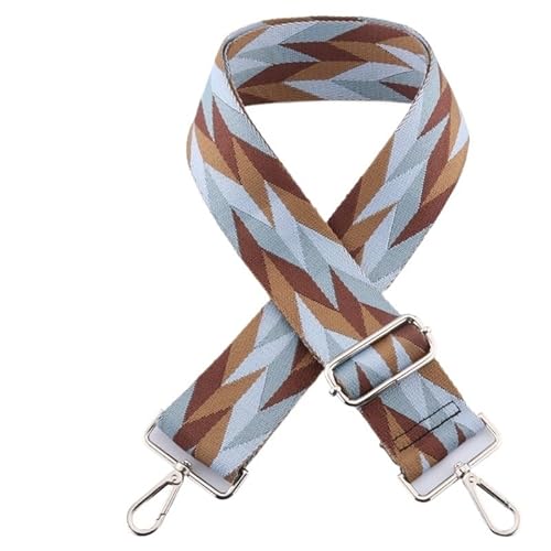 HESHUWEN Taschenkette Bunte Schultertaschengurte 135cm Taschenzubehör Damentaschen Ersatz-Schultergurt for Tasche Taschengurt for Crossbody Kette FüR Tasche(A3,Gun Metal) von HESHUWEN