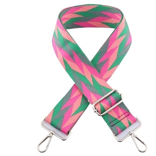 HESHUWEN Taschenkette Bunte Schultertaschengurte 135cm Taschenzubehör Damentaschen Ersatz-Schultergurt for Tasche Taschengurt for Crossbody Kette FüR Tasche(A4,Gold Metal) von HESHUWEN