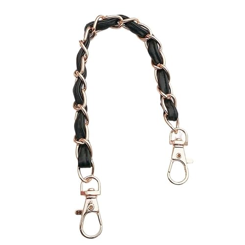 HESHUWEN Taschenkette Perlenkette Taschenkette Handgelenktaschengurt Griff 36cm Neu PU Damen Handtasche Taschengürtel Clutch Taschengurt Ersatz Geldbörsengürtel Kette FüR Tasche(3) von HESHUWEN