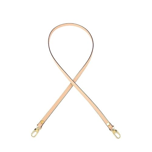 HESHUWEN Taschenkette Taschengurt, Handtaschengurt, Schultergurt, Messenger-Tasche, Umhängetasche, echtes Leder, Ersatzgurt for Damen, Taschenzubehör Kette FüR Tasche(Light apricot,Gold Buckle-100cm) HESHUWEN Taschenkette Taschengurt, Handtaschengurt, Schultergurt, Messenger-Tasche, Umhängetasche, echtes Leder, Ersatzgurt for Damen, Taschenzubehör Kette FüR Tasche(Light apricot,Gold Buckle-100cm) von HESHUWEN