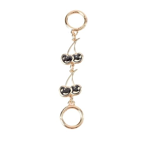 HESHUWEN Taschenkette Taschenketten-Riemenverlängerung, Verlängerungskette, Zubehör, Erdbeerförmige Ersatz-Hängeschnallenkette for Geldbörse, Clutch, Handtasche Kette FüR Tasche(N17) von HESHUWEN