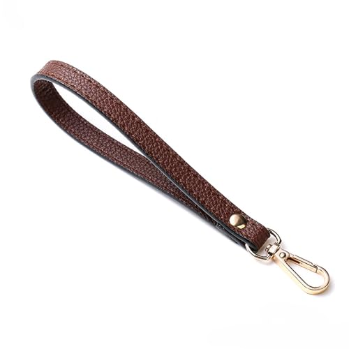 Taschenkette 1 Stück Einfache Riemenkupplung Allgleiches Solide Handgelenk Geldbörse Tasche Gürtelgriff Frauen Einfache Geldbörsen Kupplungen Riemen Schlüsselanhänger Zubehör Kette FüR Tasche(Brown) Taschenkette 1 Stück Einfache Riemenkupplung Allgleiches Solide Handgelenk Geldbörse Tasche Gürtelgriff Frauen Einfache Geldbörsen Kupplungen Riemen Schlüsselanhänger Zubehör Kette FüR Tasche(Brown) von HESHUWEN