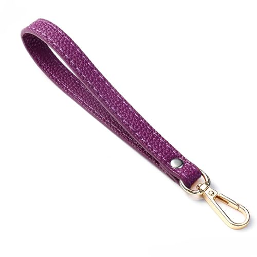 Taschenkette 1 Stück Einfache Riemenkupplung Allgleiches Solide Handgelenk Geldbörse Tasche Gürtelgriff Frauen Einfache Geldbörsen Kupplungen Riemen Schlüsselanhänger Zubehör Kette FüR Tasche(Purple) Taschenkette 1 Stück Einfache Riemenkupplung Allgleiches Solide Handgelenk Geldbörse Tasche Gürtelgriff Frauen Einfache Geldbörsen Kupplungen Riemen Schlüsselanhänger Zubehör Kette FüR Tasche(Purple) von HESHUWEN