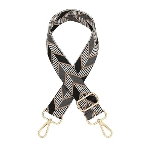 Taschenkette Breiter Schultertaschengurt aus Nylon, verstellbar, for Damen, Umhängetaschengurt, weicher Ersatzgurt for Taschen, Gürtel, Geldbörsengurte, Kettentaschen-Zubehör Kette FüR Tasche(2,Black Taschenkette Breiter Schultertaschengurt aus Nylon, verstellbar, for Damen, Umhängetaschengurt, weicher Ersatzgurt for Taschen, Gürtel, Geldbörsengurte, Kettentaschen-Zubehör Kette FüR Tasche(2,Black von HESHUWEN