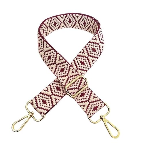 Taschenkette Damen Handtasche Breiter 3,8 cm Gürtel Schulter Umhängetasche Gurt Ersatz Verstellbarer Gurt Tasche Teil Zubehör Gürtel for Tasche 130 cm Kette FüR Tasche(Wine red,3.8cm-metal bronze) Taschenkette Damen Handtasche Breiter 3,8 cm Gürtel Schulter Umhängetasche Gurt Ersatz Verstellbarer Gurt Tasche Teil Zubehör Gürtel for Tasche 130 cm Kette FüR Tasche(Wine red,3.8cm-metal bronze) von HESHUWEN