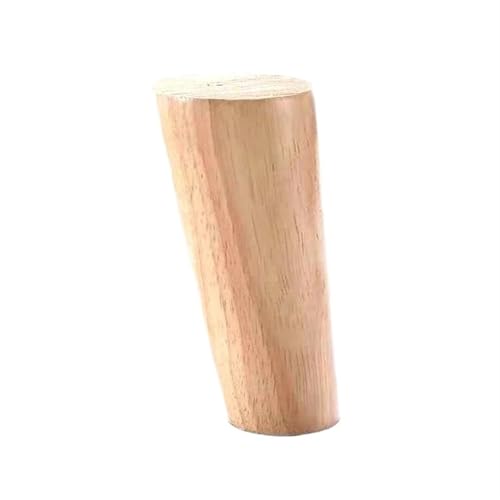 4-teiliges Set mit höhenverstellbaren Möbelbeinen aus Massivholz, schräge Kegel-Ersatzfüße for Sofa, Bett, Schrank, Tisch und Stuhl für Couch, Liegestuhl(B-10CM-4PCS) von HEUchuan