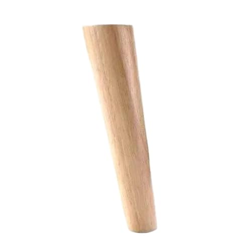 4-teiliges Set mit höhenverstellbaren Möbelbeinen aus Massivholz, schräge Kegel-Ersatzfüße for Sofa, Bett, Schrank, Tisch und Stuhl für Couch, Liegestuhl(B-60CM-4PCS) von HEUchuan