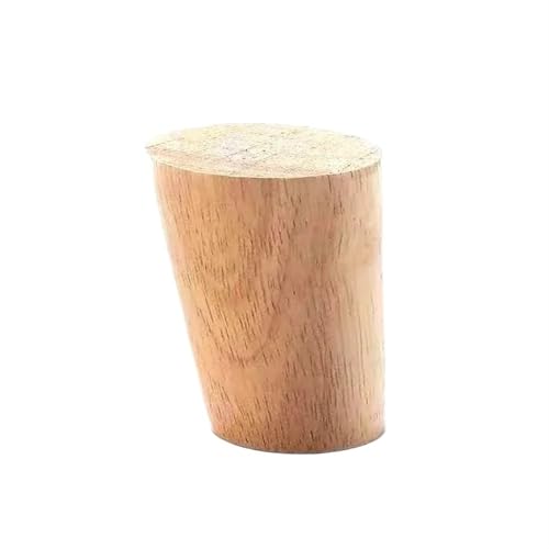 4-teiliges Set mit höhenverstellbaren Möbelbeinen aus Massivholz, schräge Kegel-Ersatzfüße for Sofa, Bett, Schrank, Tisch und Stuhl für Couch, Liegestuhl(B-6CM-4PCS) von HEUchuan