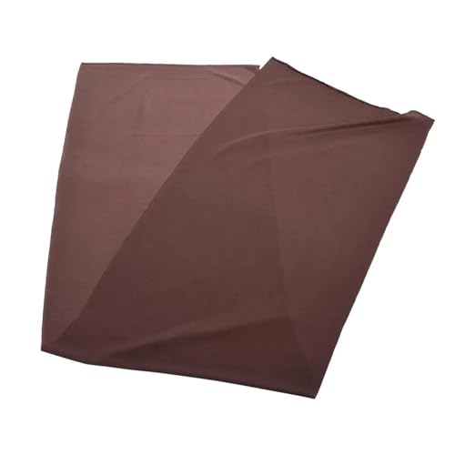HEUchuan 1,7 m x 0,5 m Lautsprecher-Grilltuch, Stereo-Stoff, Lautsprecher-Netzstoff, Schutzhülle aus Stoff für Heimlautsprecher, Bühnenlautsprecher(1.4M x 0.91M,Brown) von HEUchuan