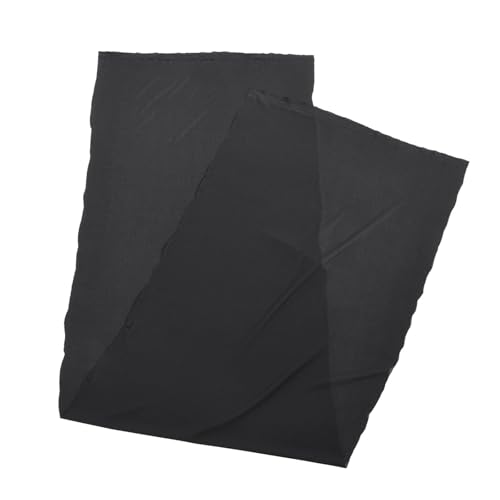 HEUchuan 1,7 m x 0,5 m Lautsprecher-Grilltuch, Stereo-Stoff, Lautsprecher-Netzstoff, Schutzhülle für Heimlautsprecher, Bühnenlautsprecher(Black) von HEUchuan
