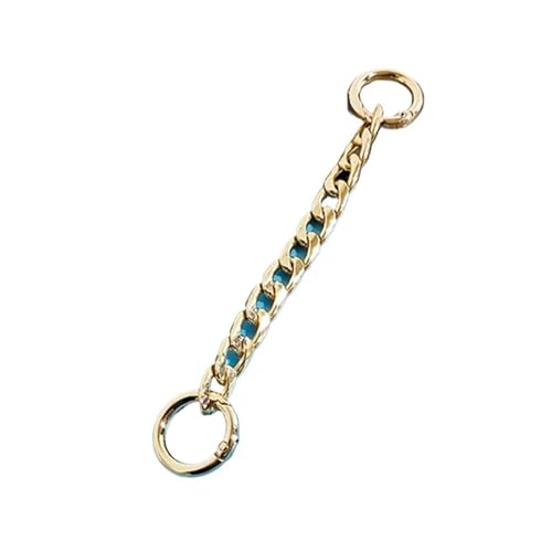 HEUchuan 15/20 cm Geldbörsenriemenverlängerung for Damen, Taschenzubehör, Kette, Handtaschengriff, Ersatz für Schulter Crossbody Bag(B2 Gold,15cm) von HEUchuan