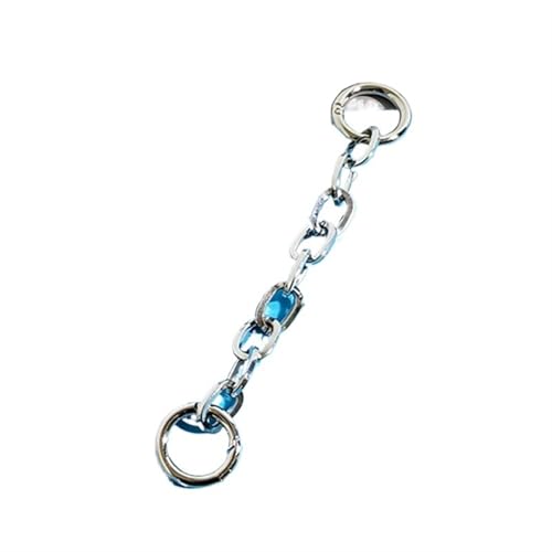HEUchuan 15/20 cm Geldbörsenriemenverlängerung for Damen, Taschenzubehör, Kette, Handtaschengriff, Ersatz für Schulter Crossbody Bag(C2 Silver,20cm) von HEUchuan