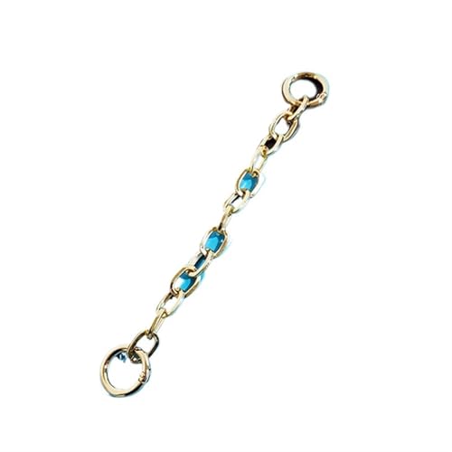 HEUchuan 15/20 cm Kurze Kette Handtasche Griff Tasche Verlängerung Kette DIY Tasche Zubehör Langlebig Geldbörse Strap Extender Dekoration Ketten für Schulter Crossbody Bag(C2 Gold,15cm) von HEUchuan