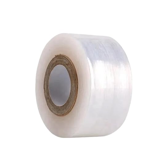 HEUchuan 200M PE-Pfropfbandfolie Baumpflanzen Setzlinge Pfropfzubehör Selbstklebende Aufbewahrungsfolie Verpackungsfolie für Pflanzen Obstbäume(10cmX200m) von HEUchuan