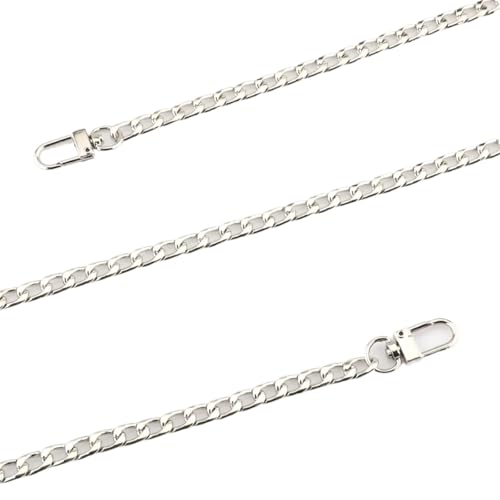 HEUchuan Gold/Silber/Schwarz Taschenzubehör Taschenkette Hardware Handtaschenzubehör Metalllegierung Taschenkettenriemen Schultertaschenriemen für Schulter Crossbody Bag(L02-Light Gold,120CM) von HEUchuan