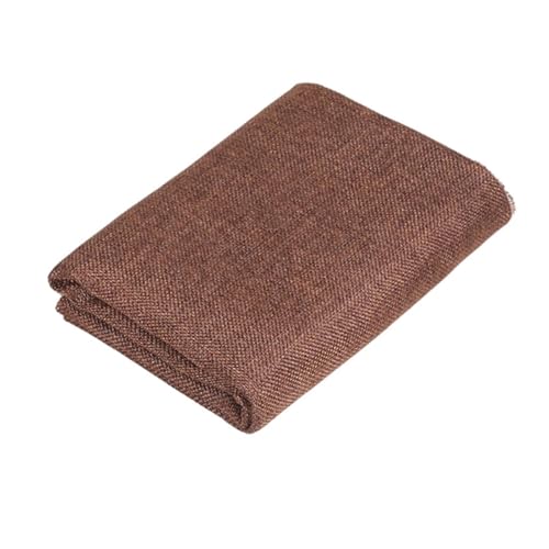 HEUchuan Lautsprecher-Grill-Tuch, Netzstoff for Lautsprecher-Ersatz, Lautsprecher-Stereo-Abdeckung, Stoff-Dekorationen, schützend für Heimlautsprecher, Bühnenlautsprecher(Brown) von HEUchuan