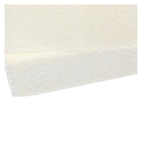 HEUchuan Lautsprecher-Grill-Tuch, Netzstoff for Lautsprecher-Ersatz, Lautsprecher-Stereo-Abdeckung, Stoff-Dekorationen, schützend für Heimlautsprecher, Bühnenlautsprecher(White) von HEUchuan