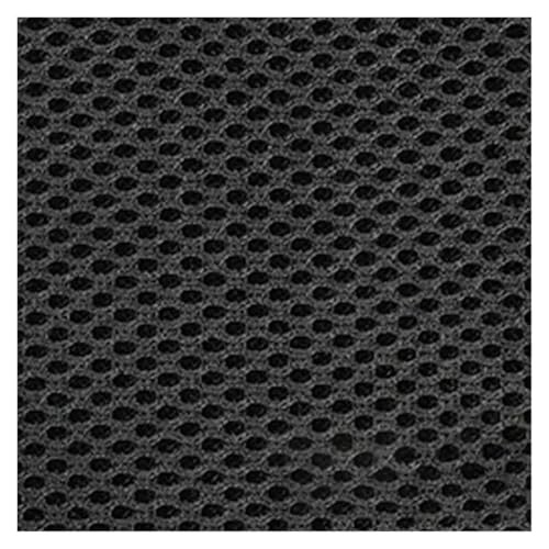 HEUchuan Lautsprecher-Netzstoff, schalldichte Netzabdeckung, Stereo-Stoff-Grill, Radio-Akustikfilter, schützend für Heimlautsprecher, Bühnenlautsprecher(Black) von HEUchuan