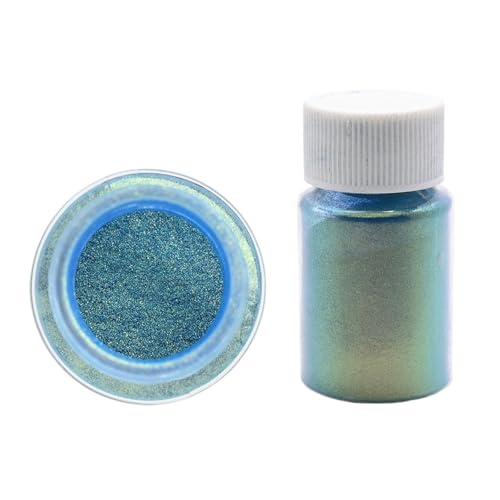 HEXHUASR Chamäleonpulver, 20 Farben, Shift-Glimmerpulver for Epoxidharz, Perlpigmentpulver zur Seifenherstellung, Kosmetik, Nagellack(FA154-1) von HEXHUASR